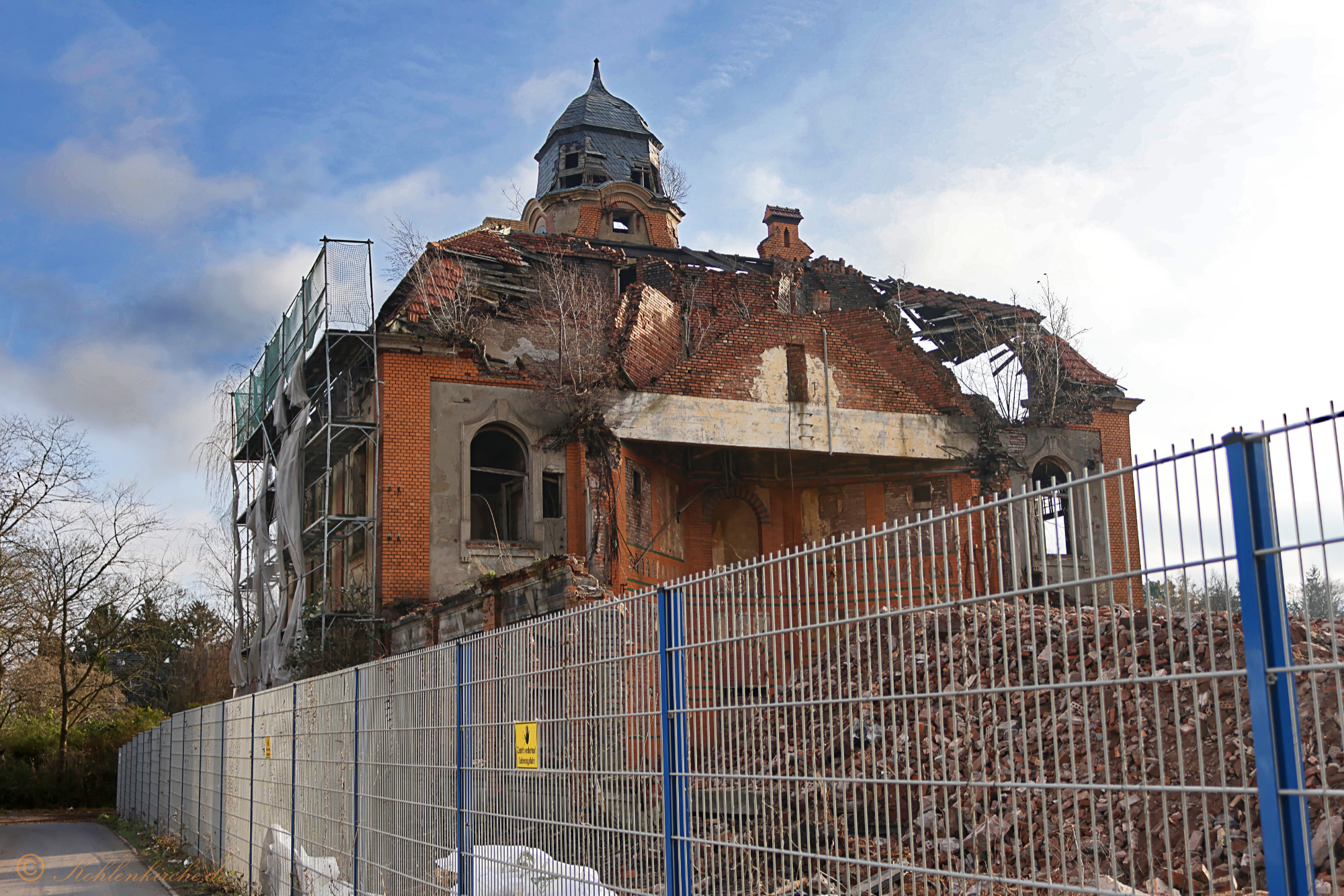 Kohlenkirche: Der Abriss der Kohlenkirche