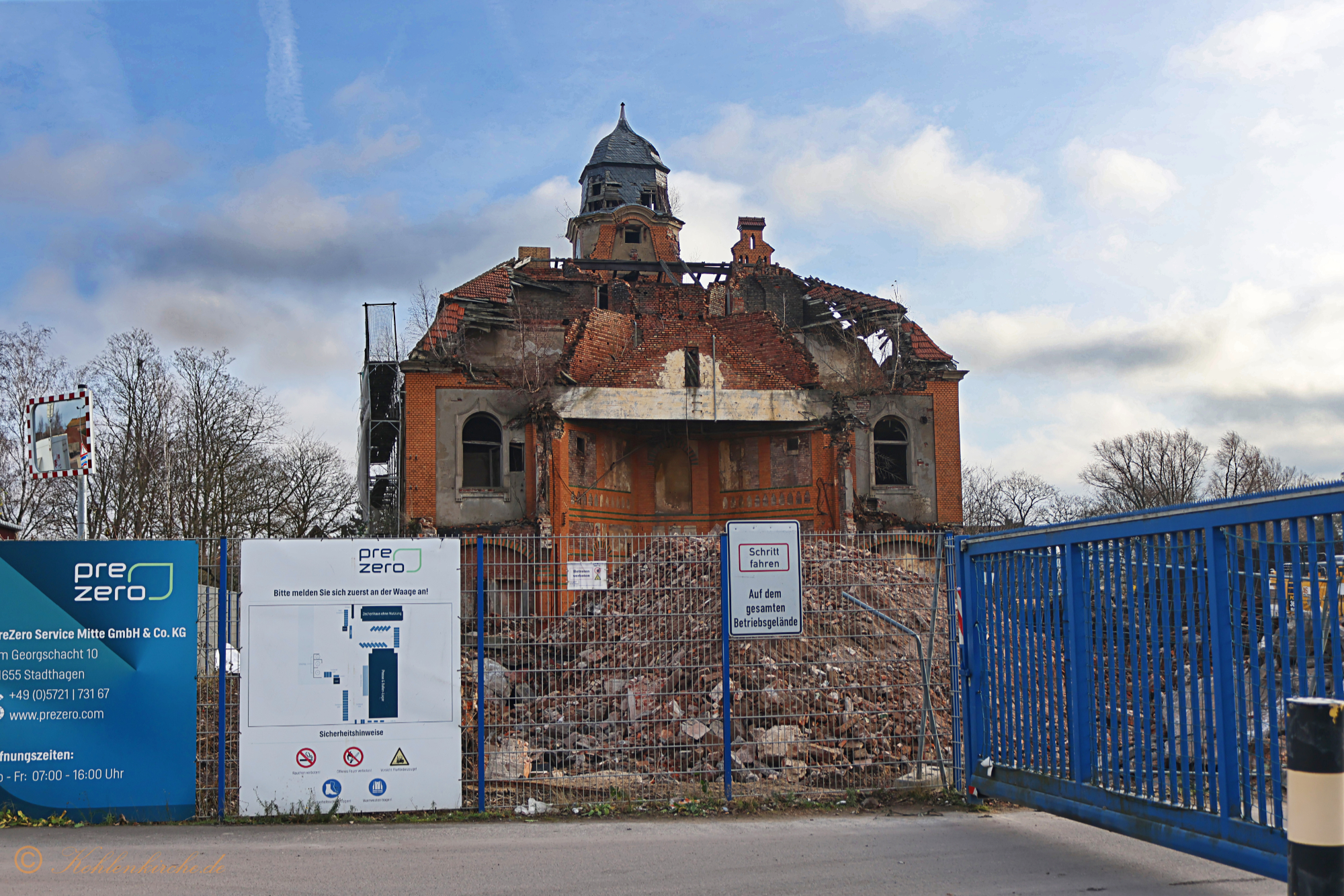 Kohlenkirche: Der Abriss der Kohlenkirche
