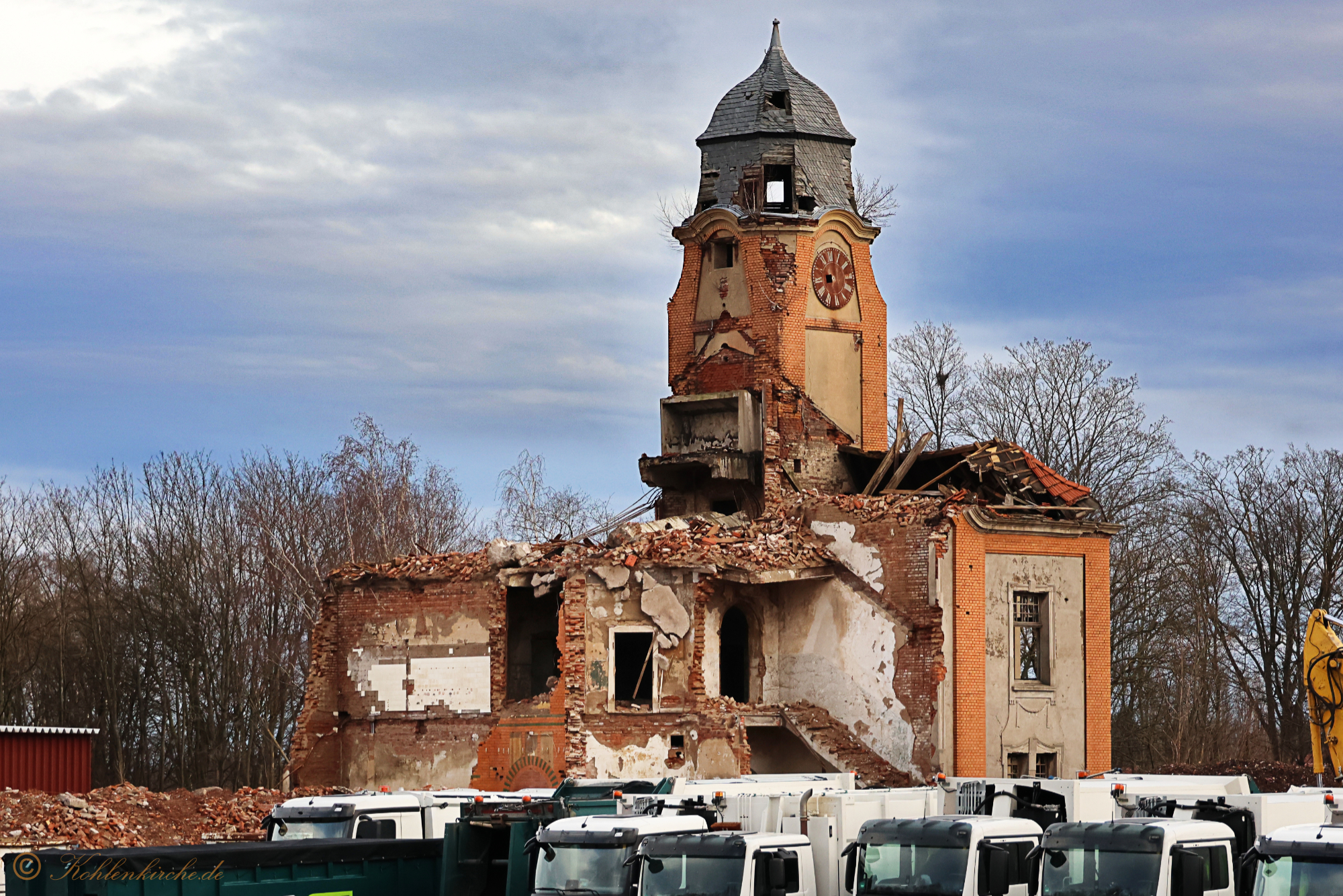 Kohlenkirche: Der Abriss der Kohlenkirche