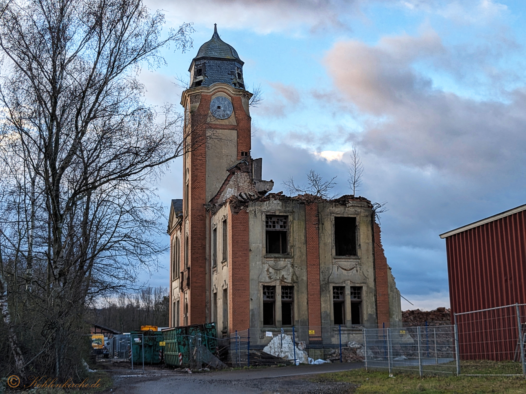 Kohlenkirche: Der Abriss der Kohlenkirche