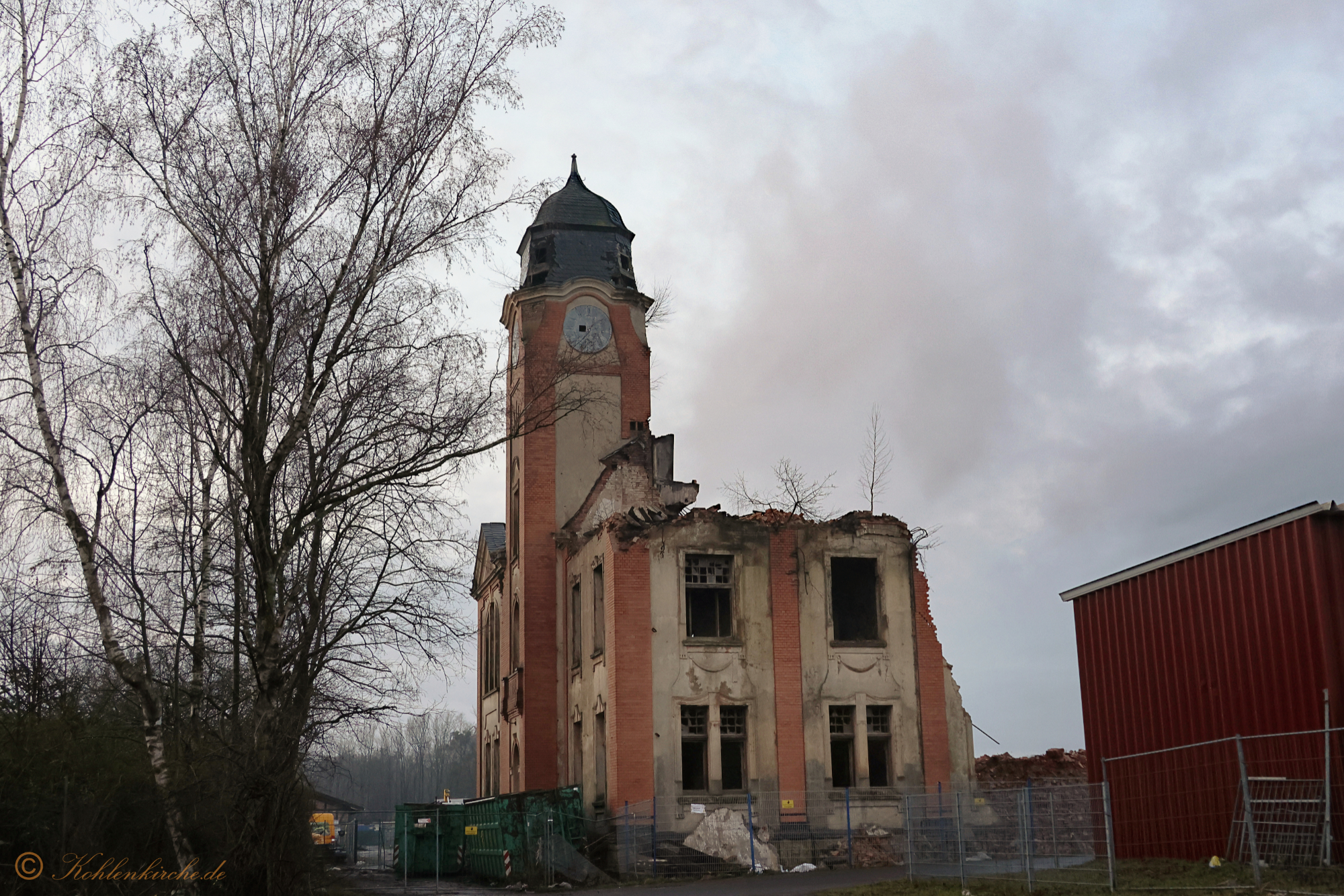 Kohlenkirche: Der Abriss der Kohlenkirche