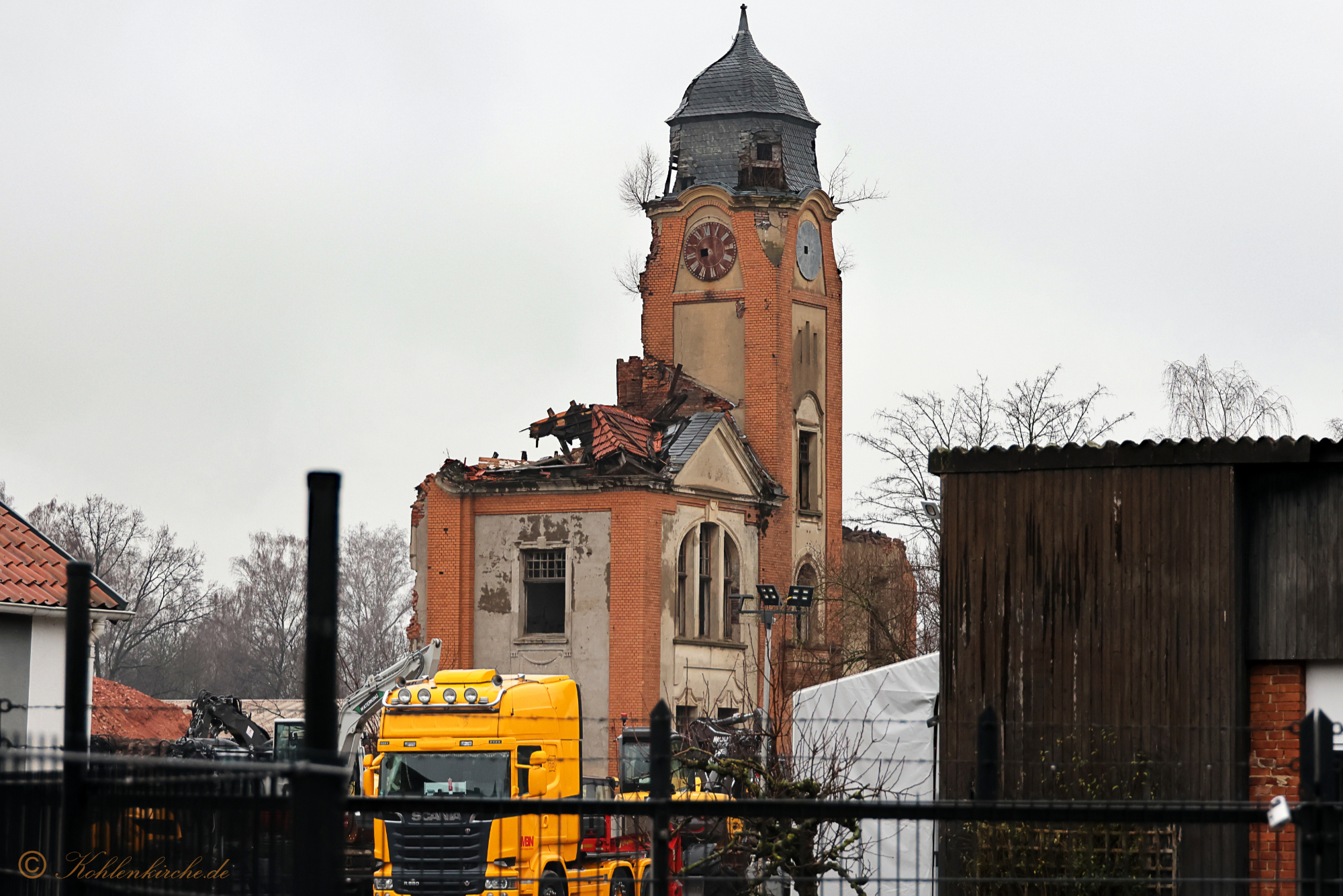 Kohlenkirche: Der Abriss der Kohlenkirche
