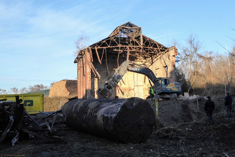 Kohlenkirche - Benzolfabrik wurde abgerissen