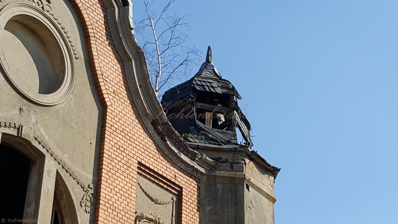 Kohlenkirche: Schäden Außen